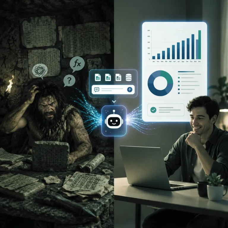 Ilustração conceitual: apresentações digitais modernas, identidade visual e impacto na comunicação